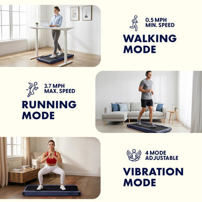 Walking Pad with Vibration - SQWPV15BL