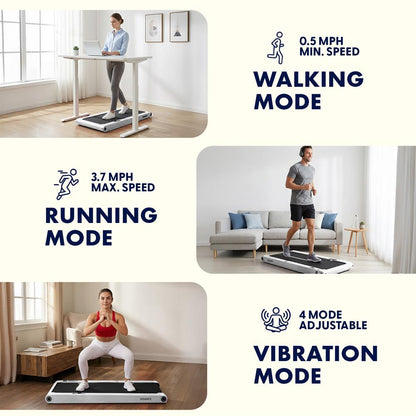 Walking Pad with Vibration - SQWPV15WH