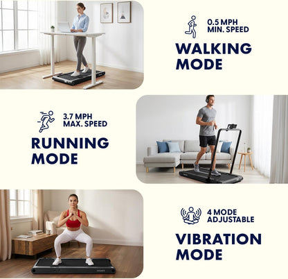 Walking Pad with Vibration - SQWPVH15BK