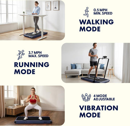 Walking Pad with Vibration - SQWPVH15BL