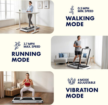 Walking Pad with Vibration - SQWPVH15WH